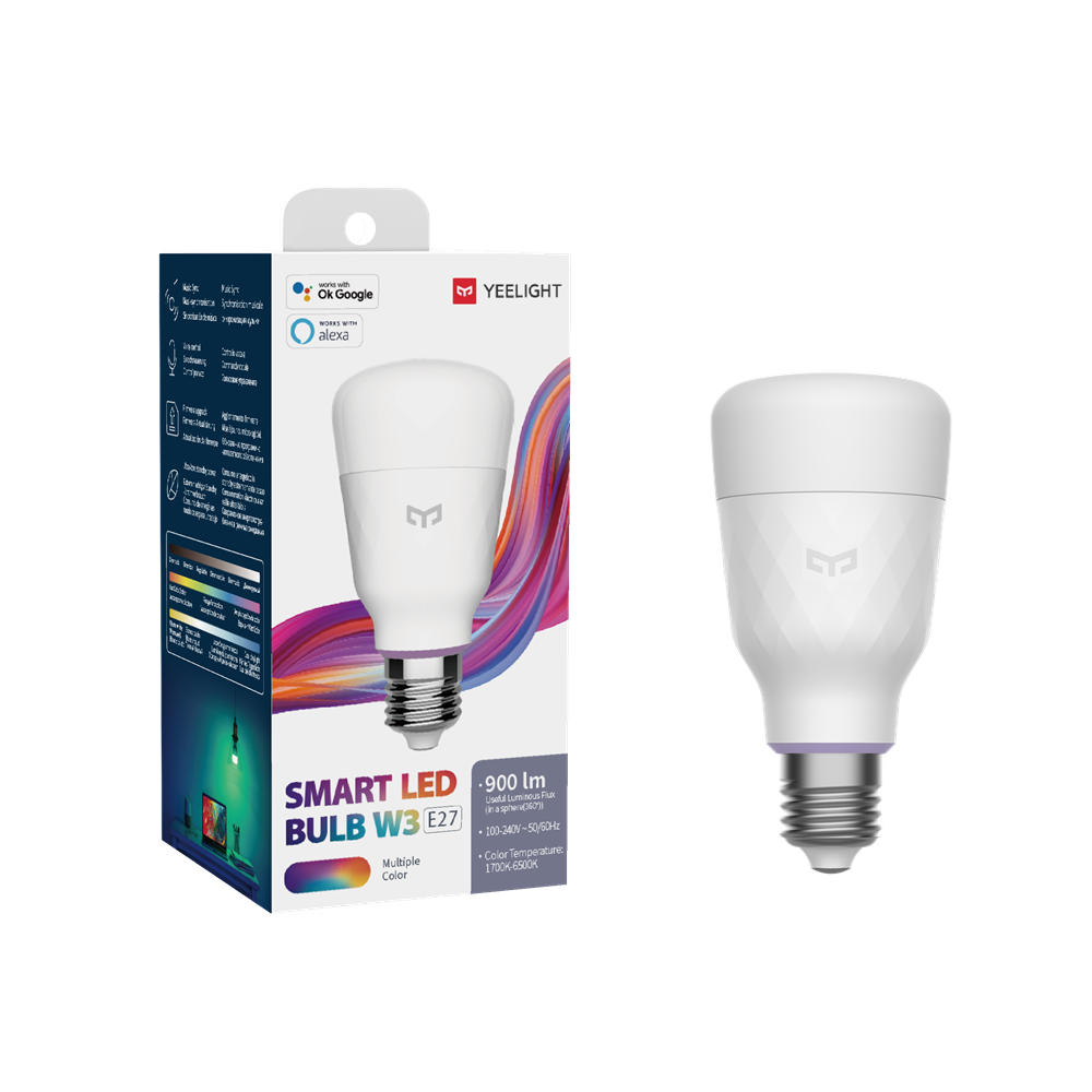 Yeelight-bombilla LED intelige - Yeelight Light Smart Bulb reseña y precio